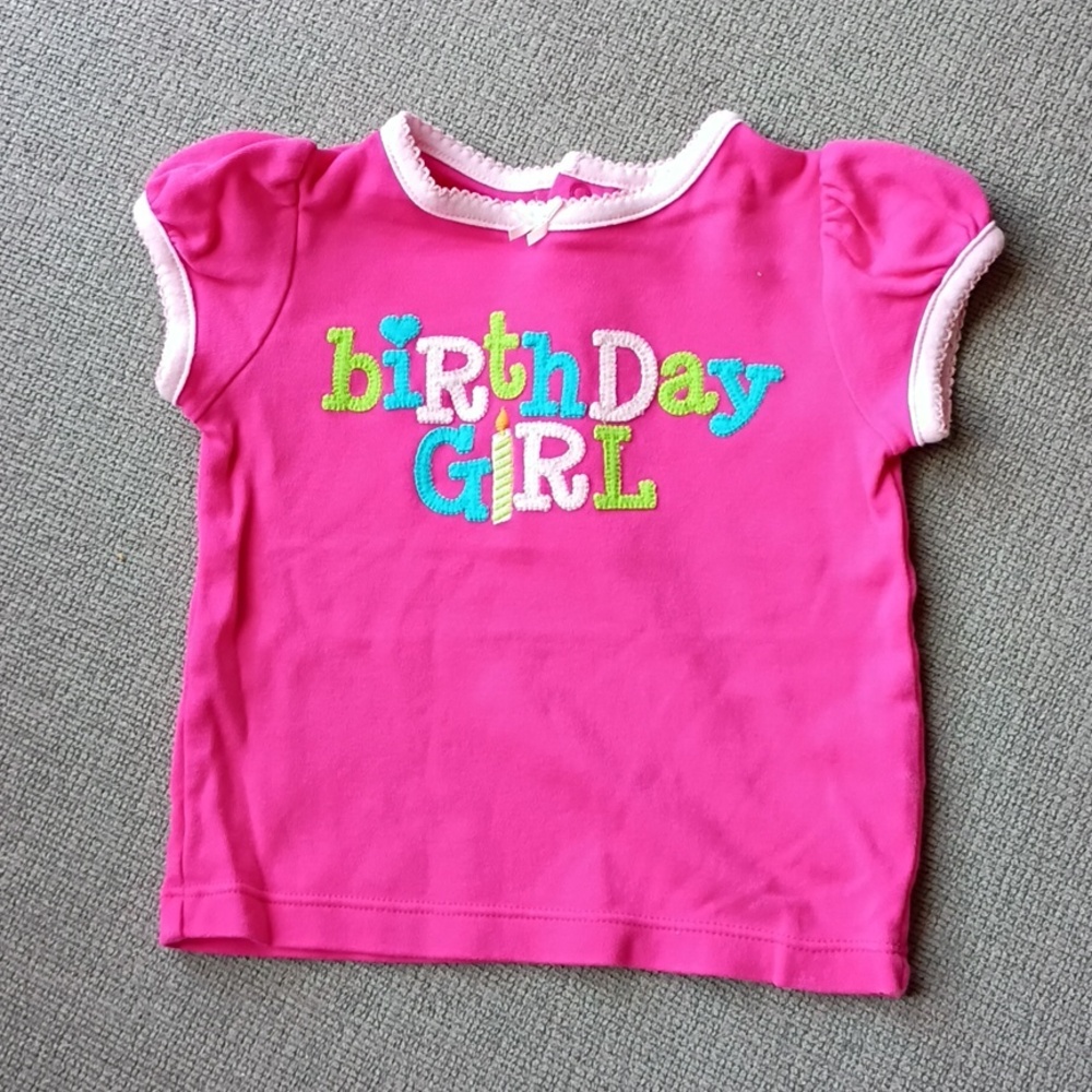 Carter's 'Birthday Girl' First Birthday Tee